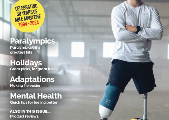 Cover image of Able magazine